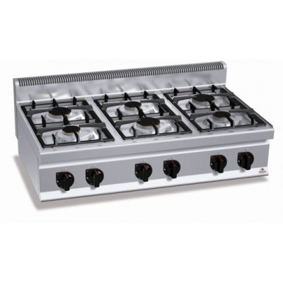 Плита газовая Bertos G7F6BE+A6